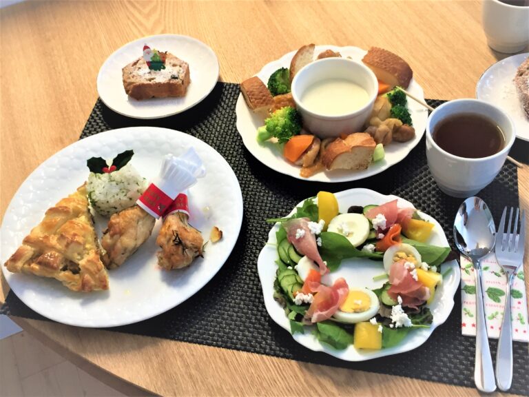 11月のお料理教室のご案内（クリスマス）