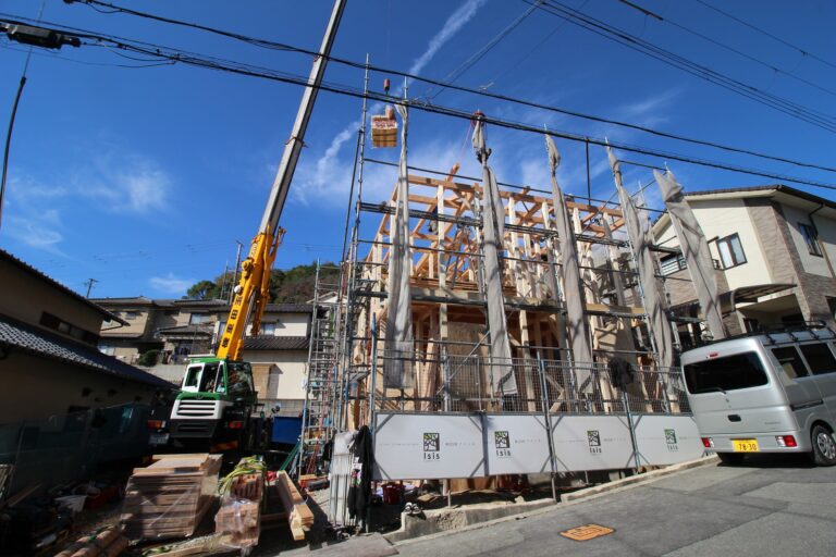 祝☆上棟！！姫路市内にて注文住宅新築工事